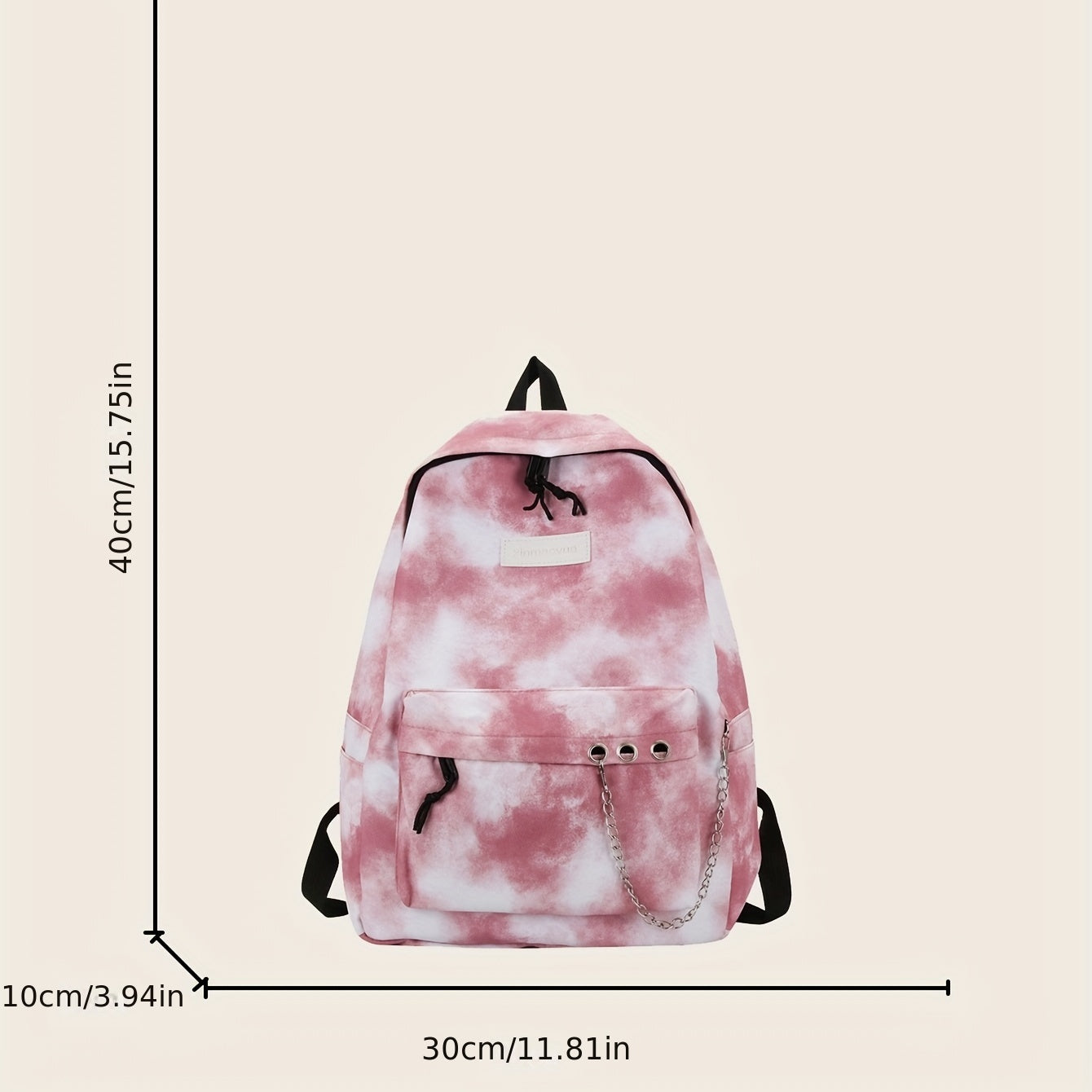 Tie Dye Backpack Large Capacity Casual Backpack for Men and Women