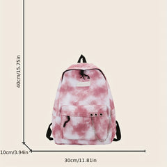 Tie Dye Backpack Large Capacity Casual Backpack for Men and Women