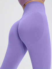 High Waist Yoga Seamless Butt Lifting Leggings