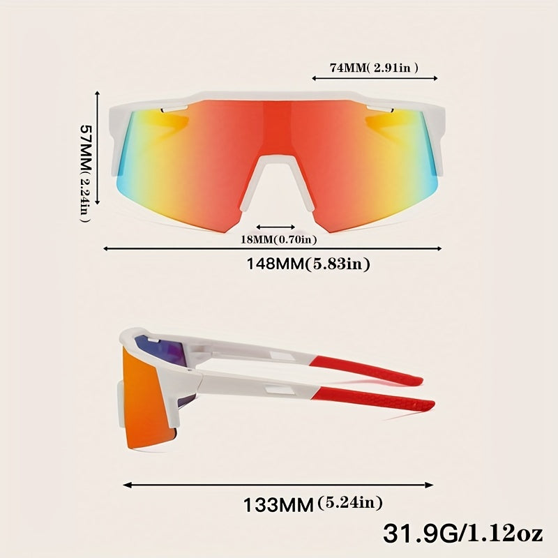 Y2K Wrap Around Sports Sunglasses UV400