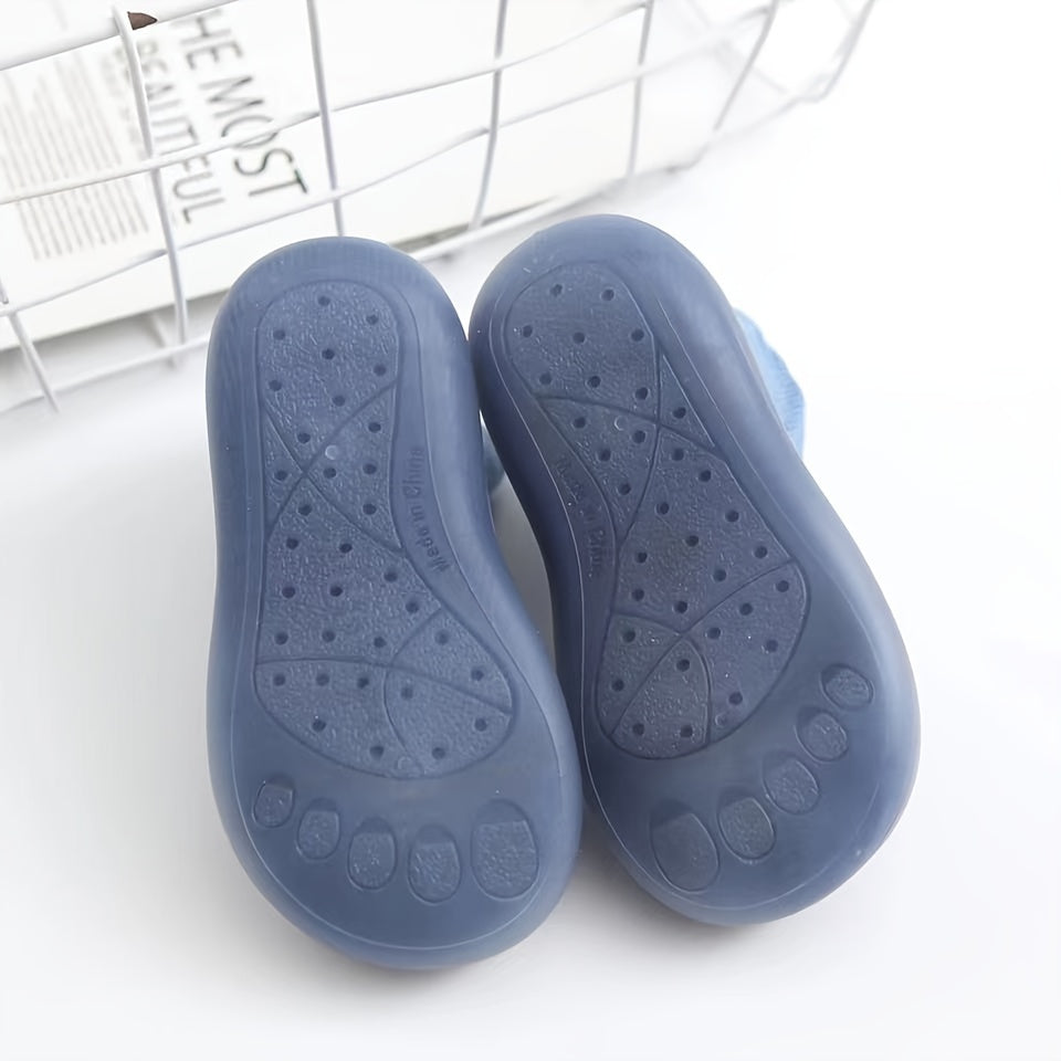 Baby Boys Slip On Sock Shoes for Indoor Walking