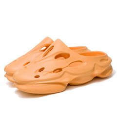 Men's Lightweight Non slip Slides Slippers - Indoor Outdoor House Shoes