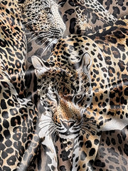 Men's Leopard Print T Shirt - Summer Outdoor Wear