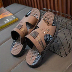 Men's Beach Slide Sandals Casual Outdoor Sandals