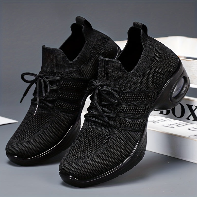 Women's Breathable Jazz Sneakers Lightweight Non slip Dance Shoes