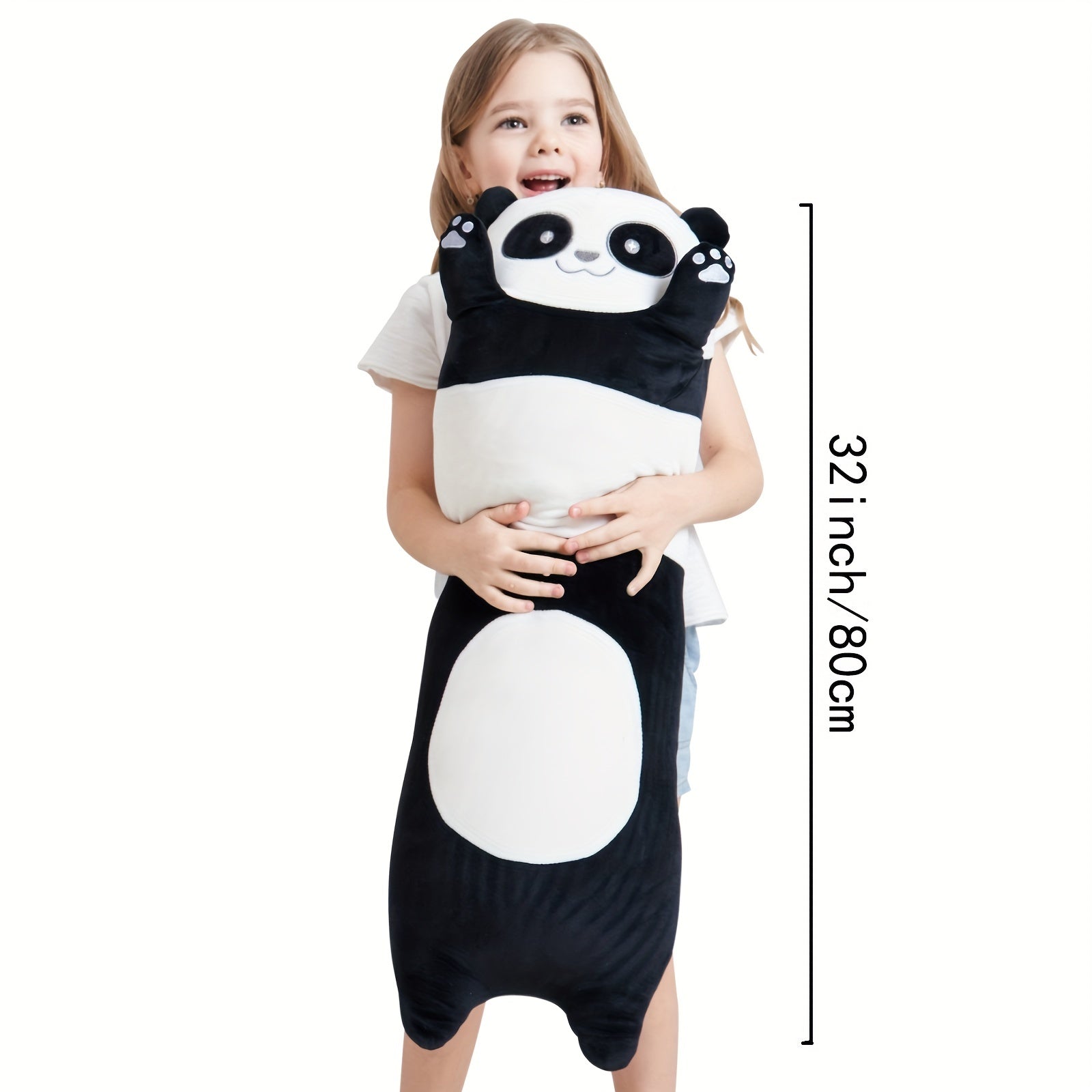 Giant Panda Bear Plush Hugging Body Pillow Large Stuffed Animal Toy Doll