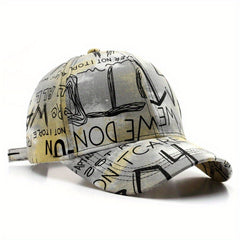 Street Personality Graffiti Hip Hop Baseball Cap Men's Peaked Cap