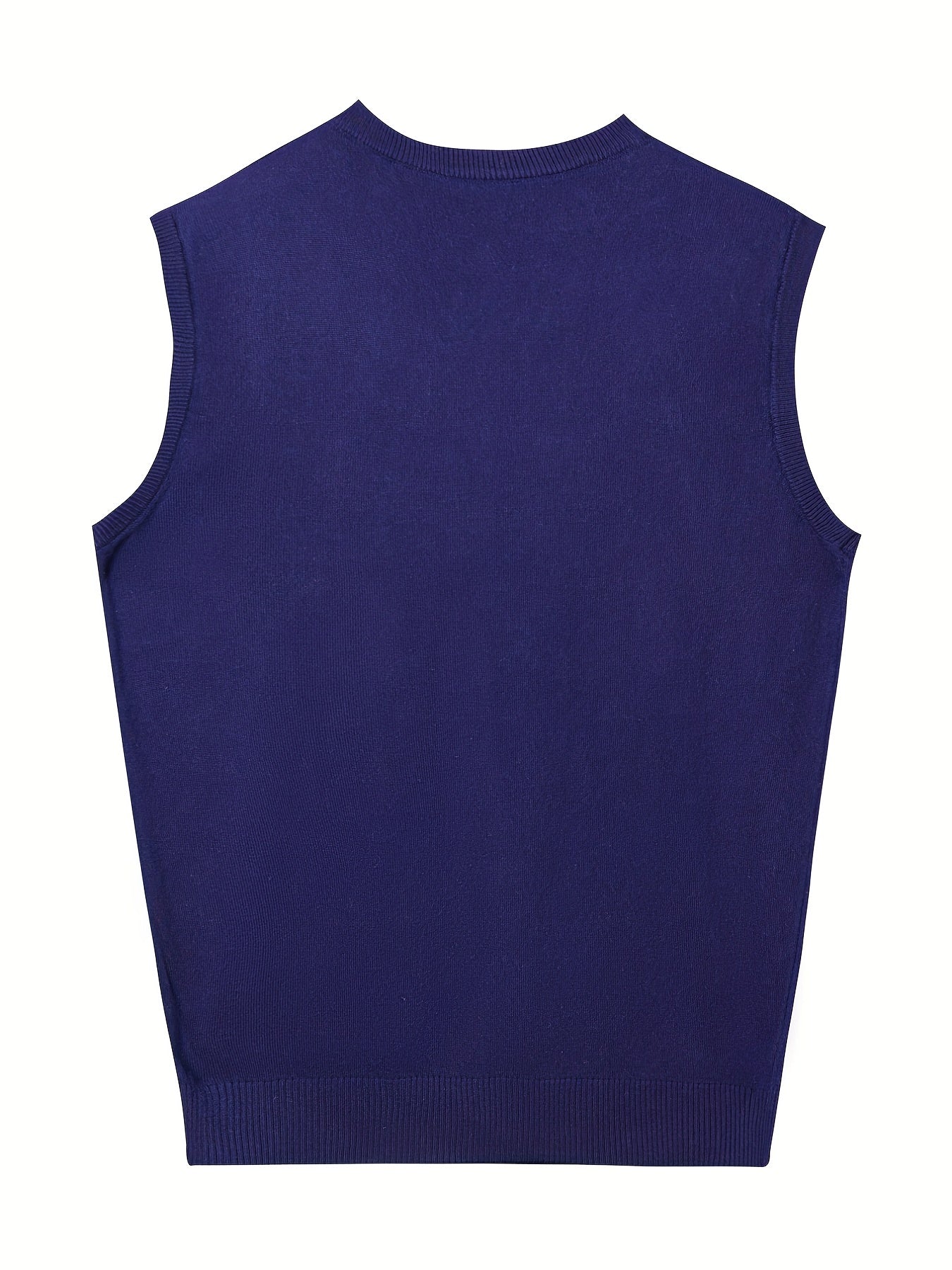 Men's V Neck Cable Knit Sweater Vest