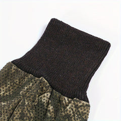 Comfortable Camo Shooting Gloves