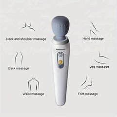 Portable Handheld Muscle Massager for Neck, Shoulders, Waist, Legs, and Feet