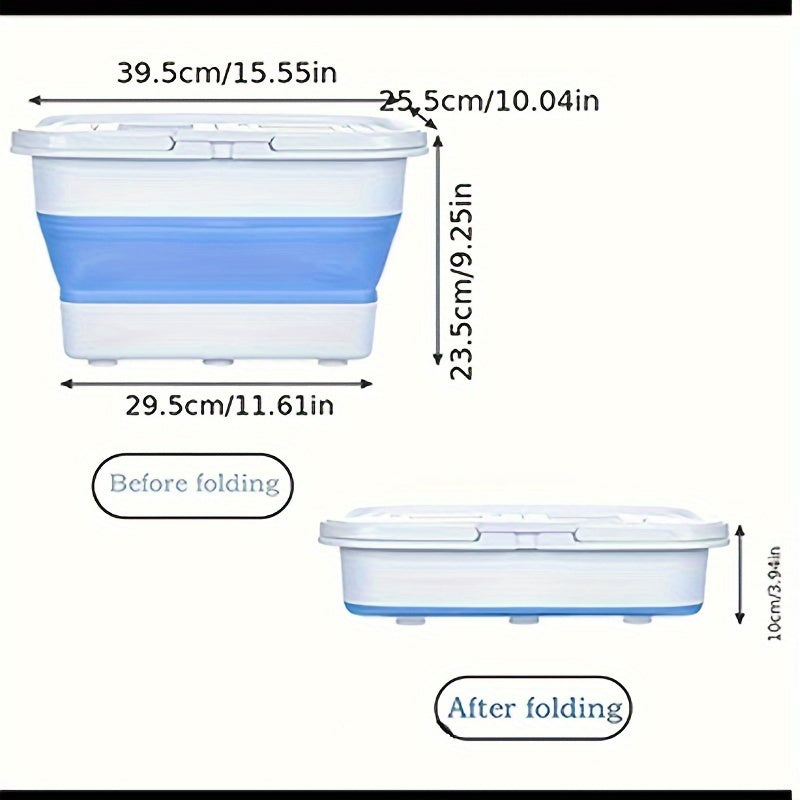 Foldable Fishing Bucket Portable Thicken Live Fish Barrel With Mesh Fishing Tack