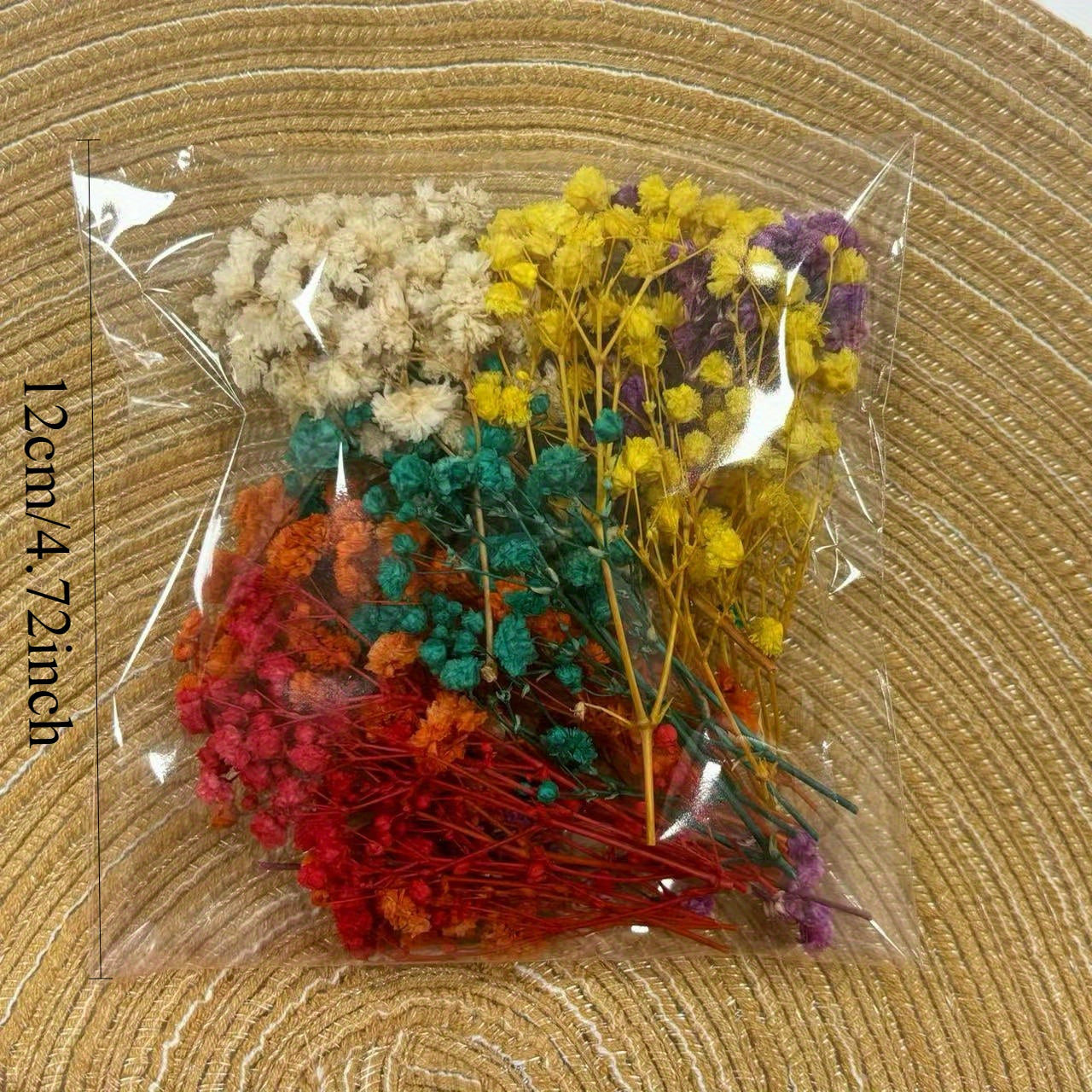 Mixed Colors Dried Flower Bag DIY Epoxy Resin Jewelry Mold Jewelry Craft Set