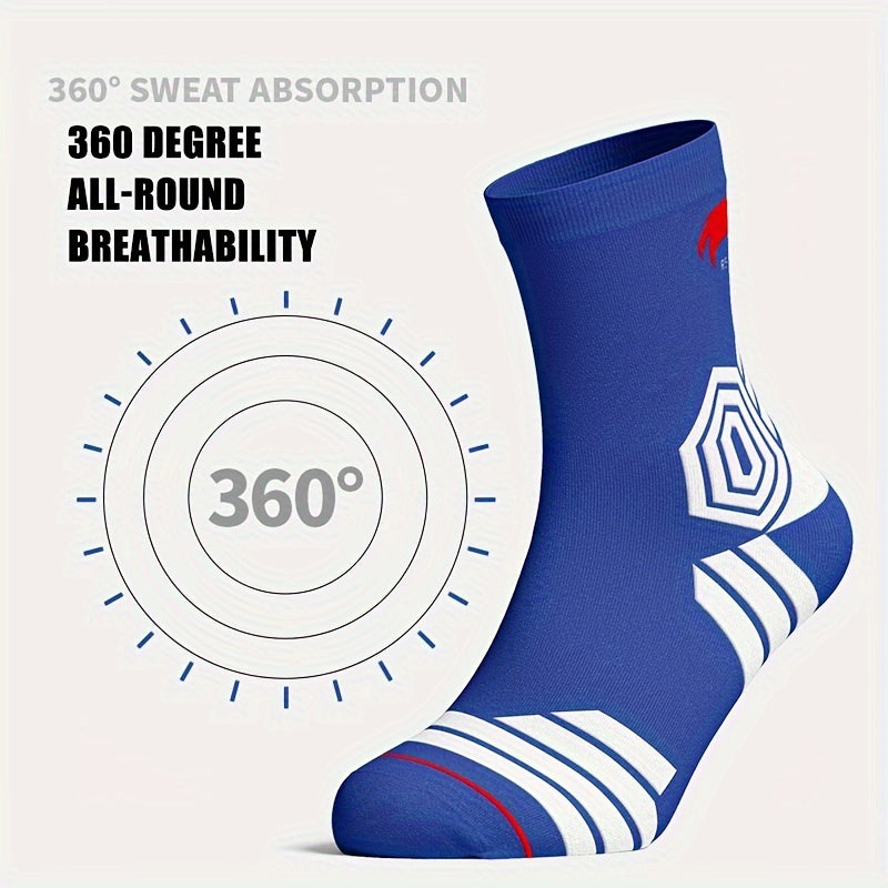 Basketball Socks High Cushion Thick Crew Socks for Men Women