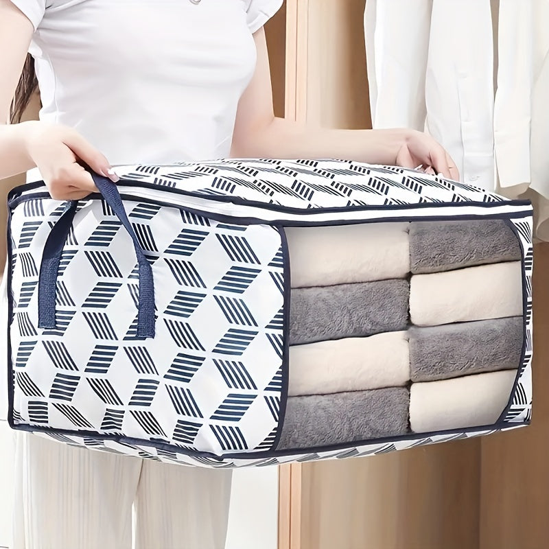 Large Capacity Clothes Quilt Organizer Waterproof Thick Fabric Bedding Foldable
