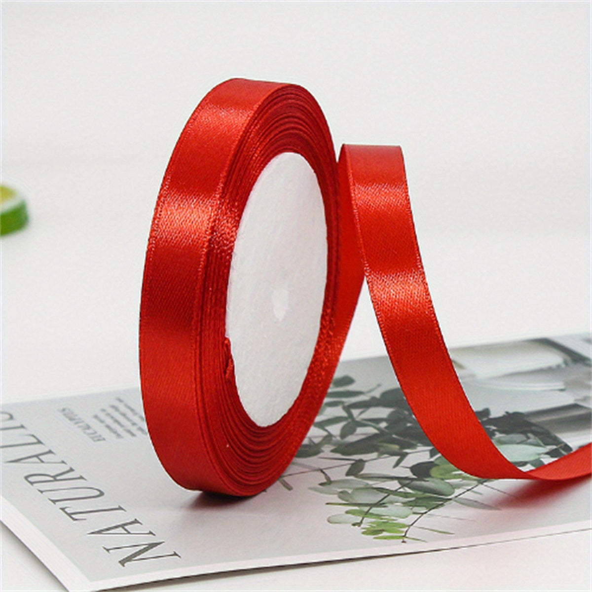 Red 86 Meter Long Ribbon for DIY Gift Packaging