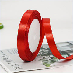 Red 86 Meter Long Ribbon for DIY Gift Packaging
