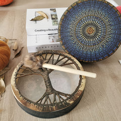 Handcrafted Percussion Drums with Mosaic - Professional and Beginners