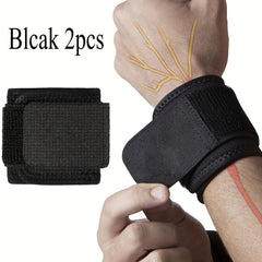 Adjustable Anti-Sprain Wristbands for Weightlifting & Strength Training