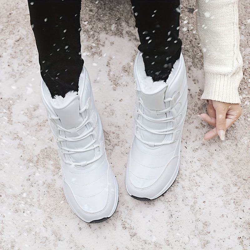 Women's Non Slip Winter Snow Boots Warm High Top Hiking Boots