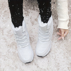 Women's Non Slip Winter Snow Boots Warm High Top Hiking Boots