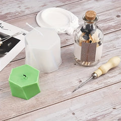 DIY Candle Making Punch Tool Round Hole Cone Crochet Hand Drill