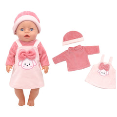 Jumpsuit Clothes for 17 Inch Reborn Dolls
