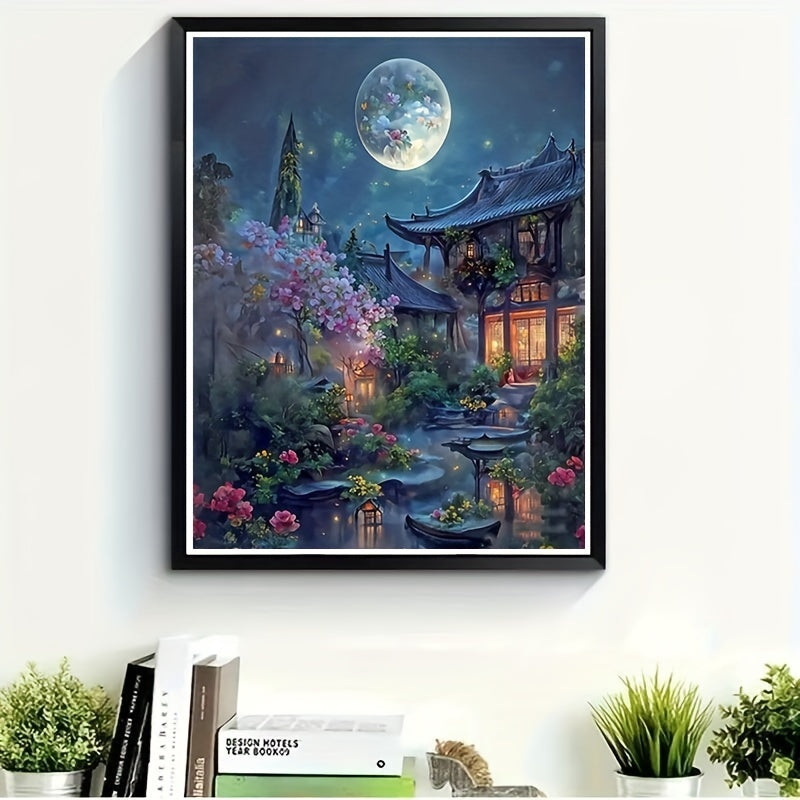 5D DIY Full Round Diamond Mosaic Set - Home Decoration Kit