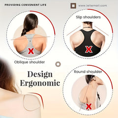 2pcs Invisible Silicone Shoulder Pads Removable Reusable Self adhesive
