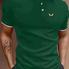 Men's Breathable Golf Short Sleeve Shirt