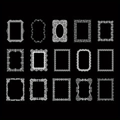 30pcs Retro Hollow Lace Stickers Pack DIY Craft Decoration