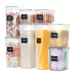 3pcs Airtight Food Storage Box With Lids Home Kitchen Decor