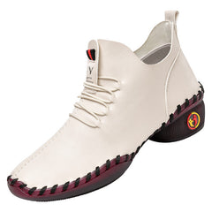Women's Low Heel Oxfords Lightweight Lace Up Shoes