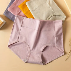 5pcs High Waist Stretchy Panties Women's Lingerie