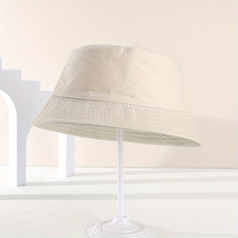 Spring Summer Light Board Bucket Hat All Match Basin Hat
