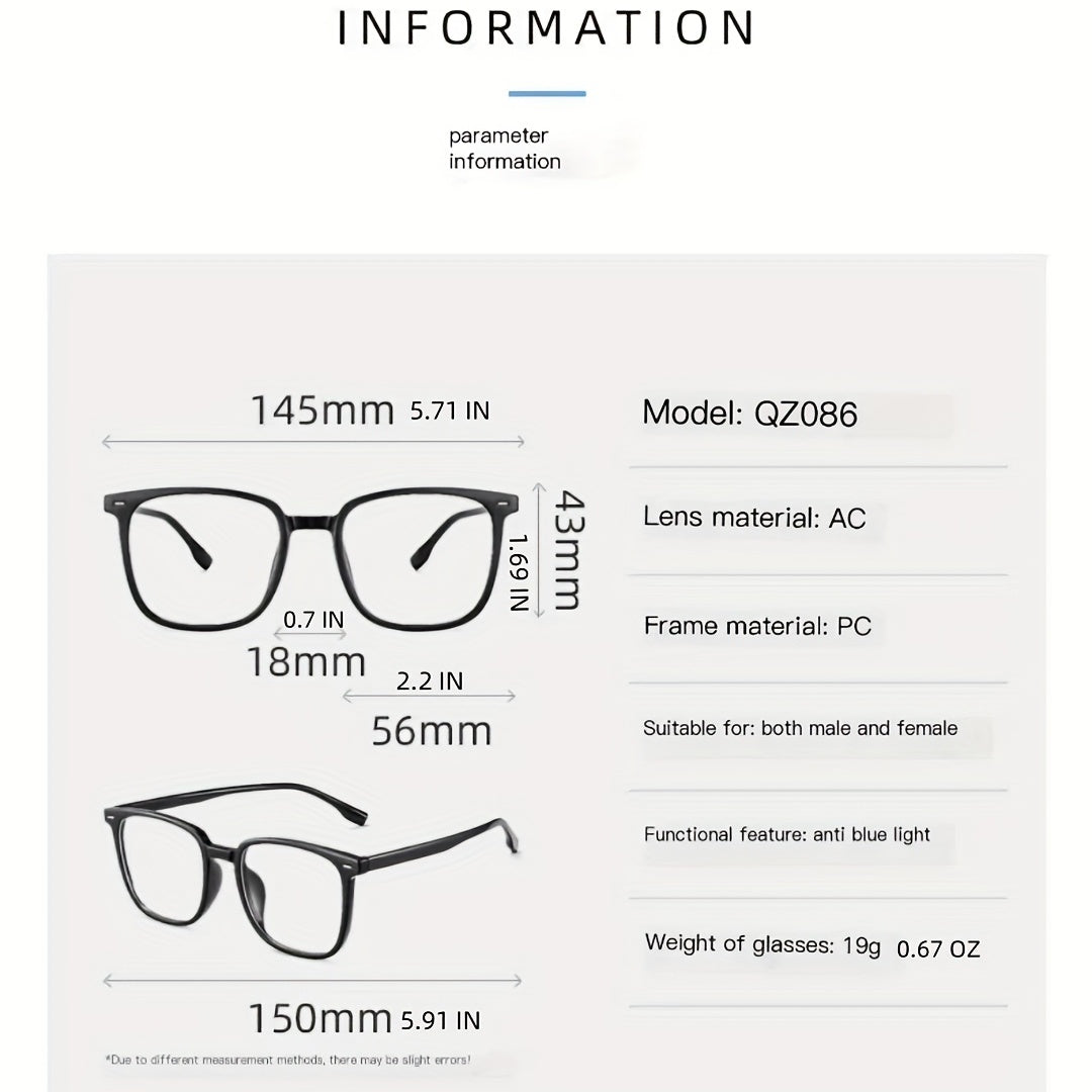 Anti Blue Light Glasses for Men and Women