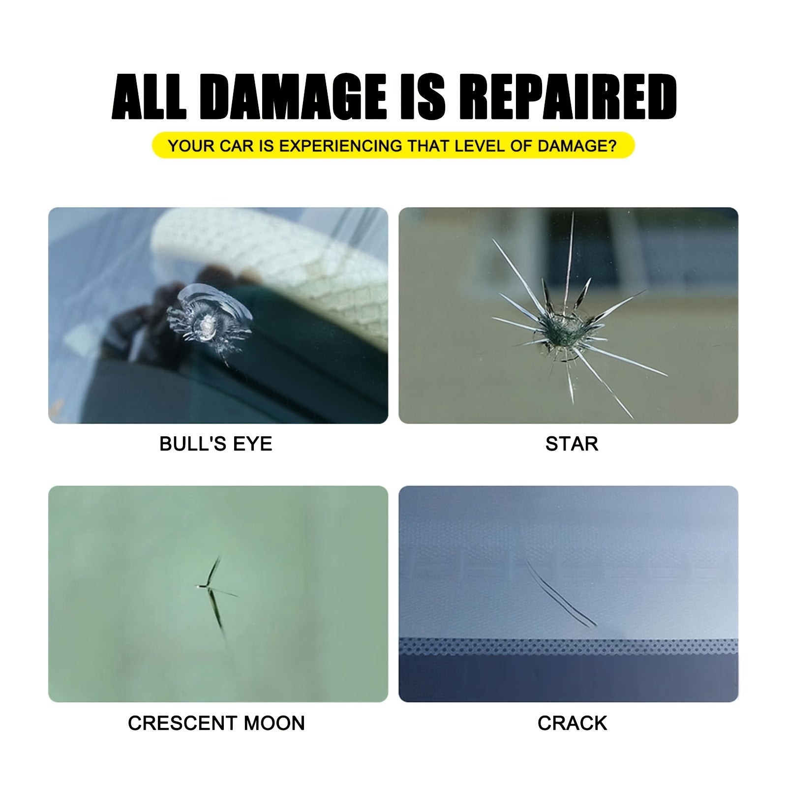 Auto Glass Repair Glue Windshield Crack Adhesive