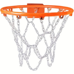 12 Hole Metal Basketball Net Galvanized Thick Iron Basketball Net