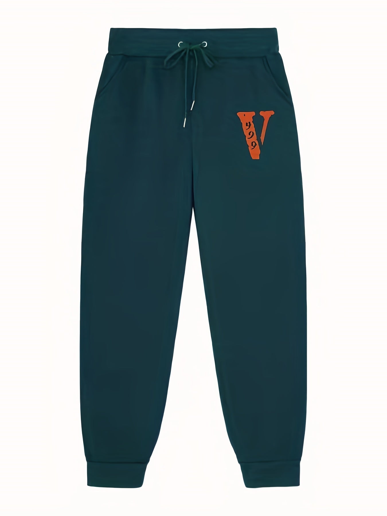 Tapered Joggers Men's Casual Loose Fit Stretch Waist Drawstring