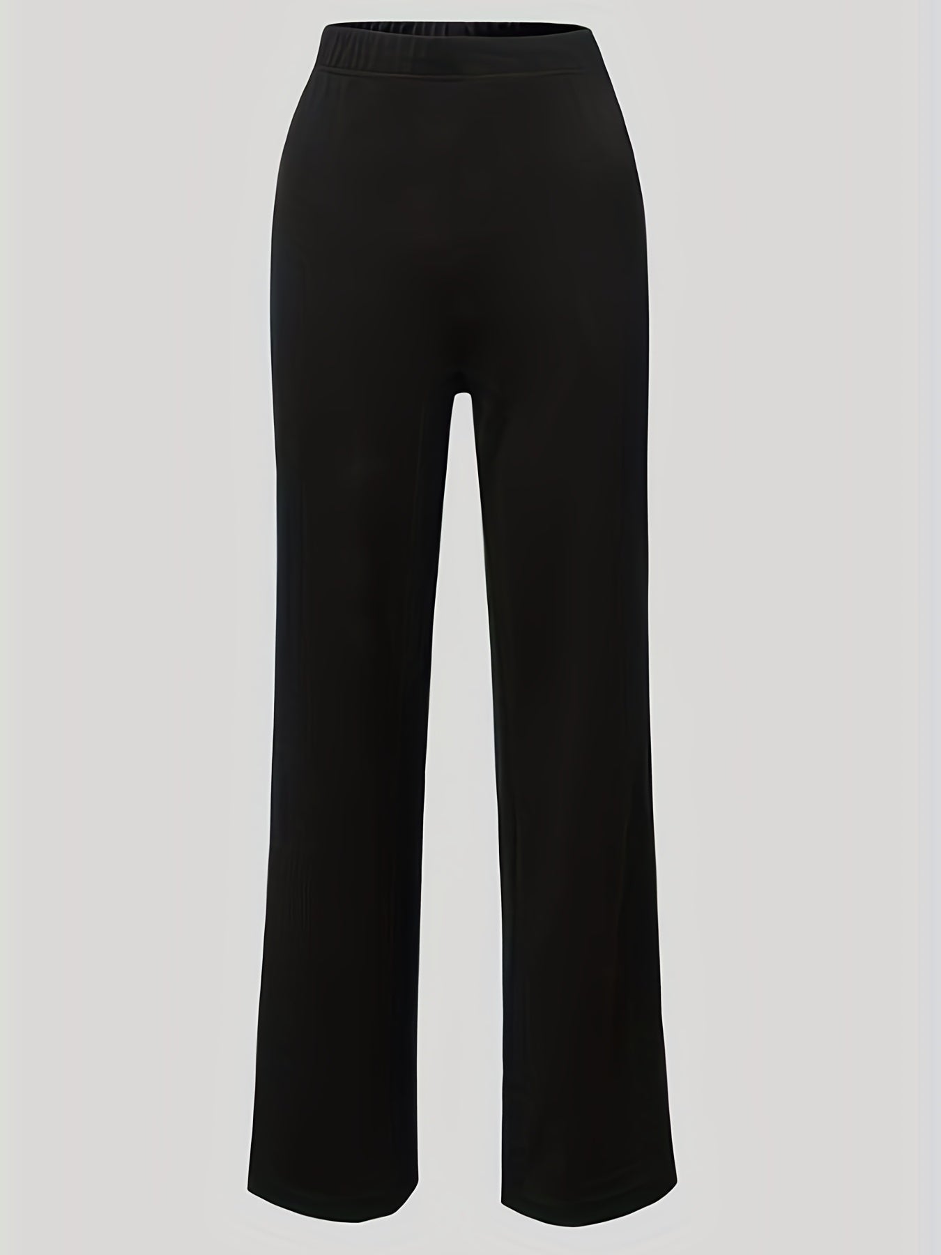 Casual Colorblock Two piece Set Long Sleeve V Neck Top & Pants Outfits