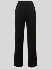 Casual Colorblock Two piece Set Long Sleeve V Neck Top & Pants Outfits