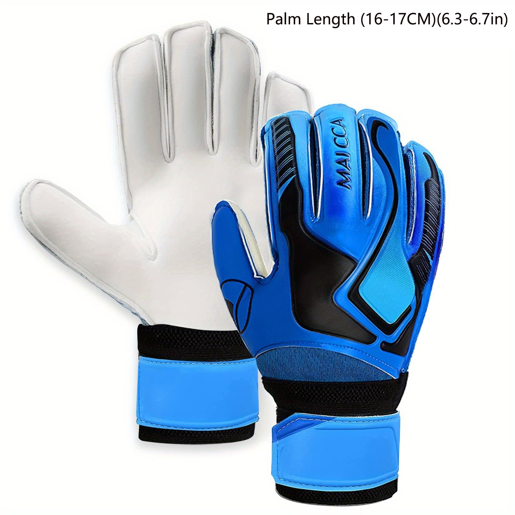 Soccer Goalkeeper Gloves Strong Grip Finger Protection