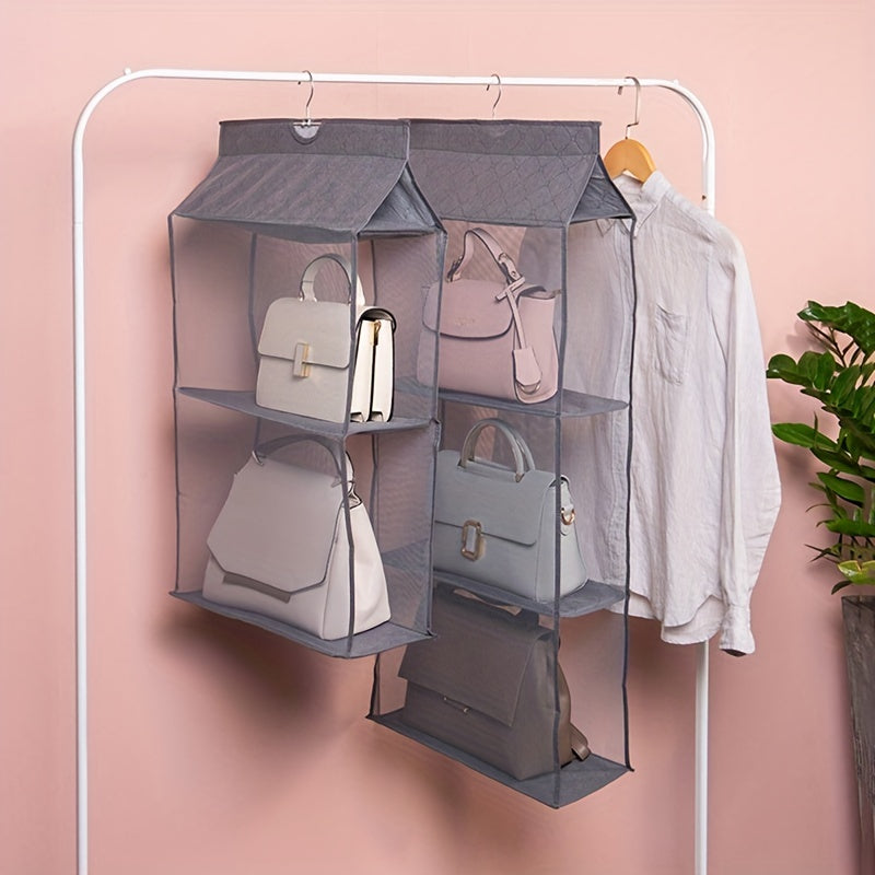 4 Layer Hanging Storage Bag Organizer