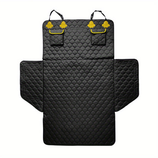 Waterproof Car Pet Mat Trunk Mat with Small Pocket