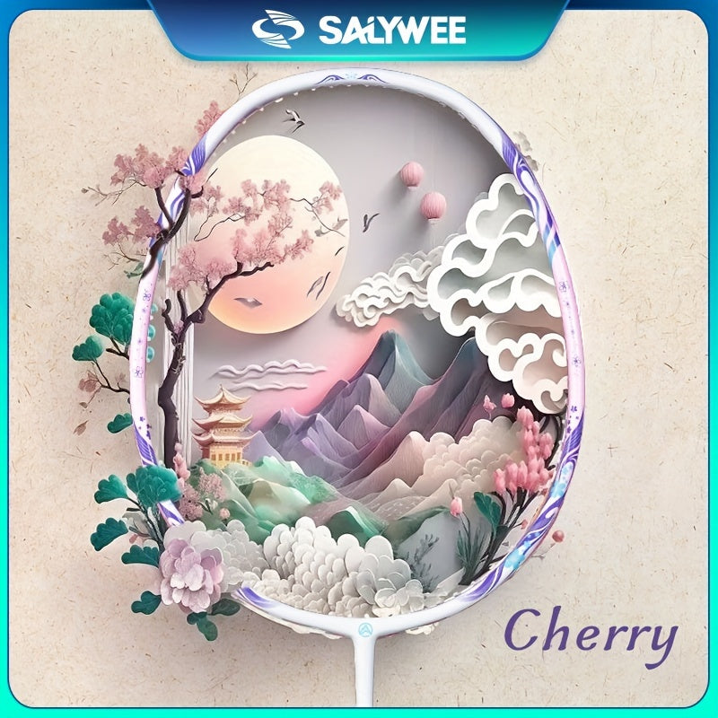 SALYWEE Professional Badminton Racket - Carbon Racket For Competition & Training