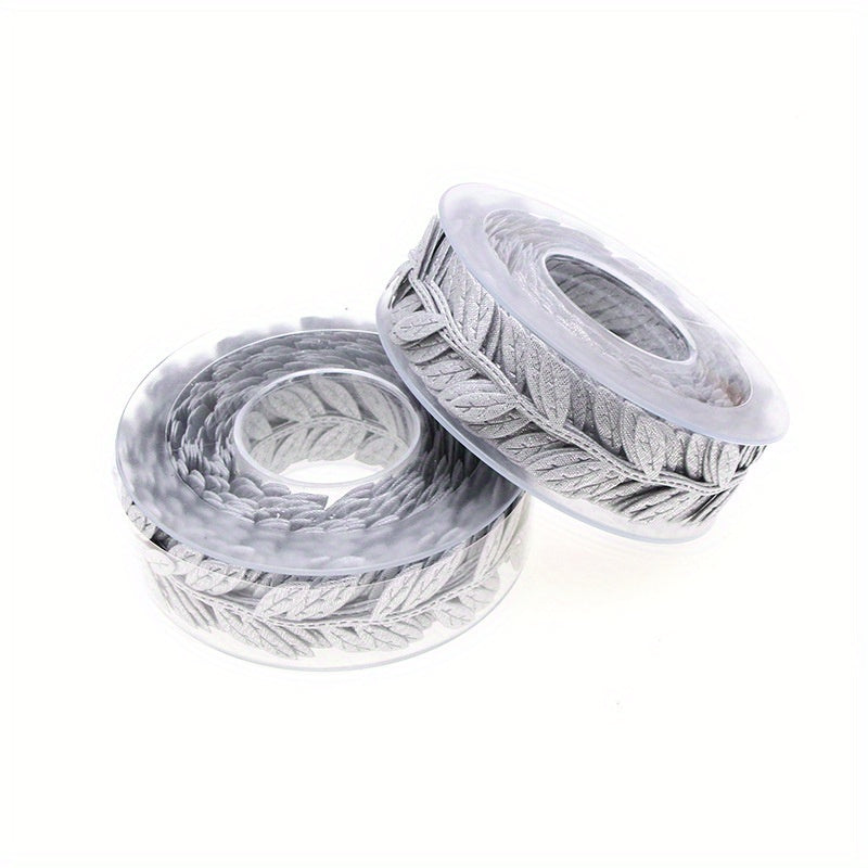 25mm 15m Leaf Ribbon DIY Floral Ribbon Flower Packaging Accessories