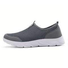 Men's Mesh Slip On Walking Shoes Breathable Outdoor Sneakers