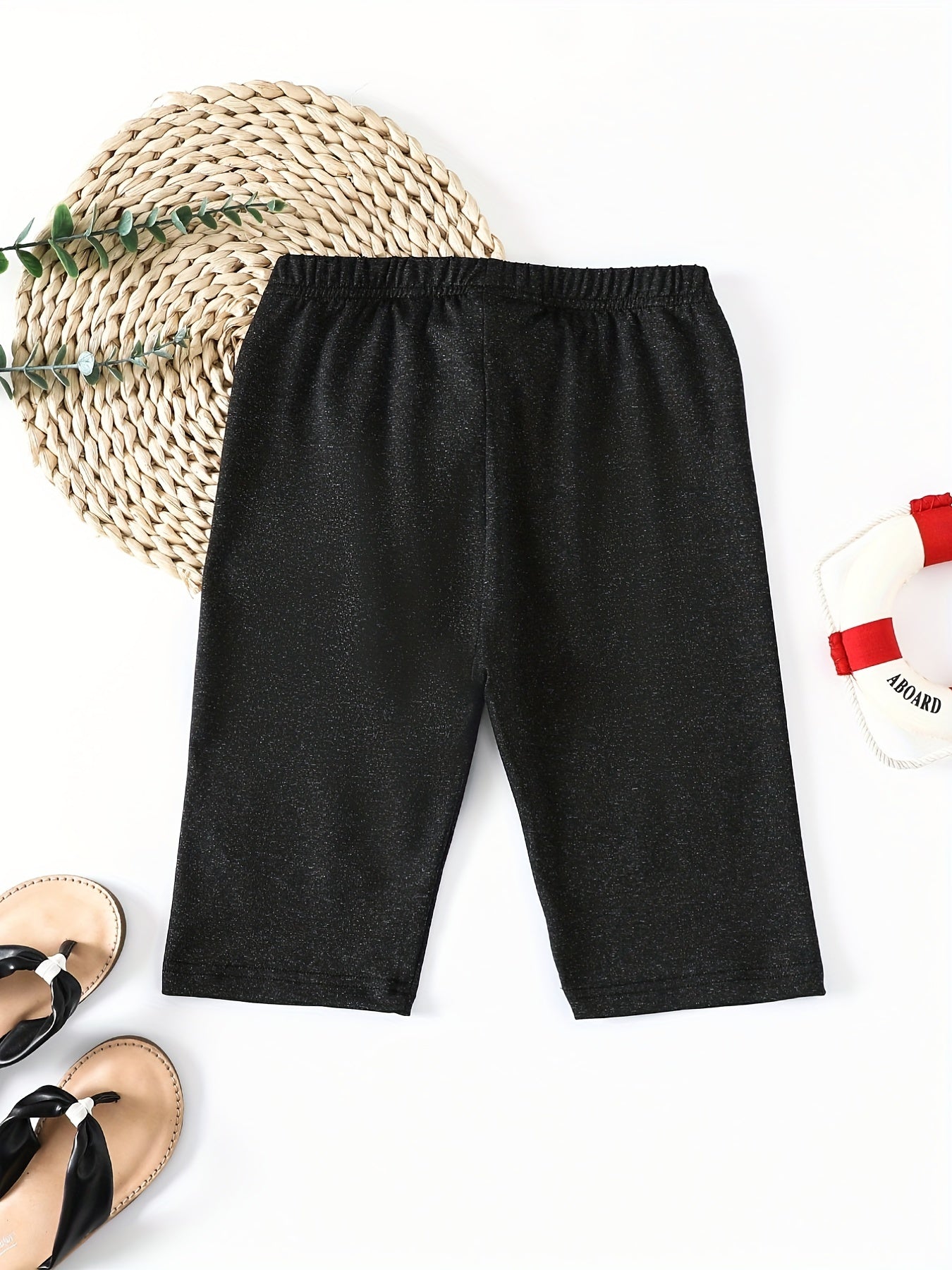 Toddler Girls Ripped Biker Shorts for Outdoor Summer Clothes