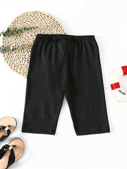 Toddler Girls Ripped Biker Shorts for Outdoor Summer Clothes