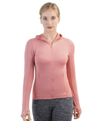 Women's Lightweight Hooded Outdoor Jacket for Sports and Casual Wear