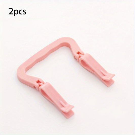 2pcs Trash Bag Clips Garbage Bin Clamp Anti Slip Fixation Clip